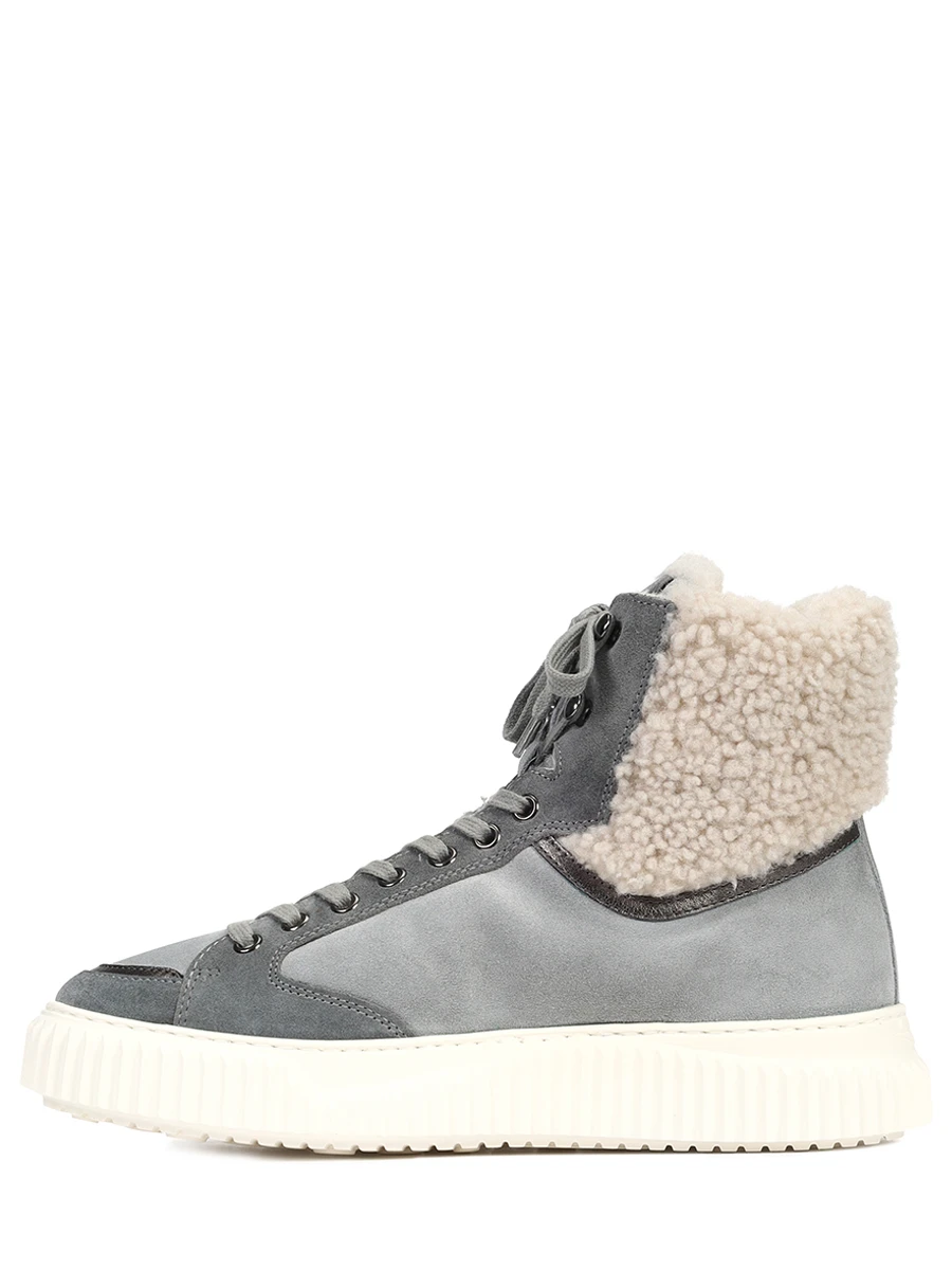 Кеды замшевые на меху