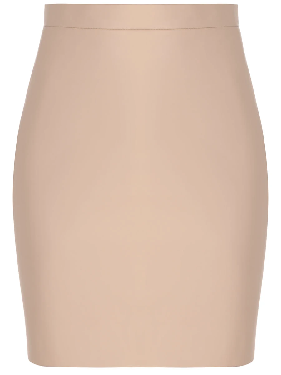 Юбка из экокожи