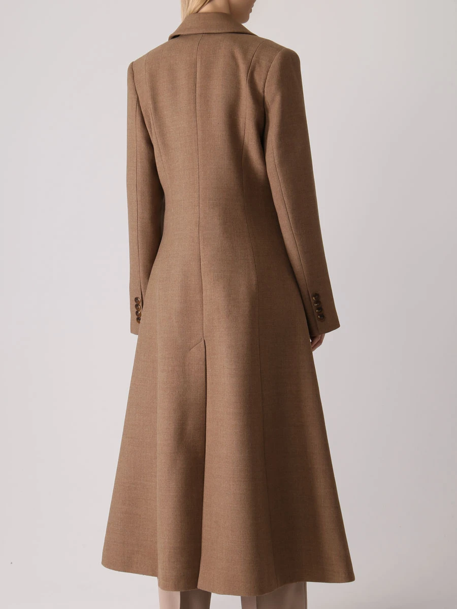 Пальто шерстяное