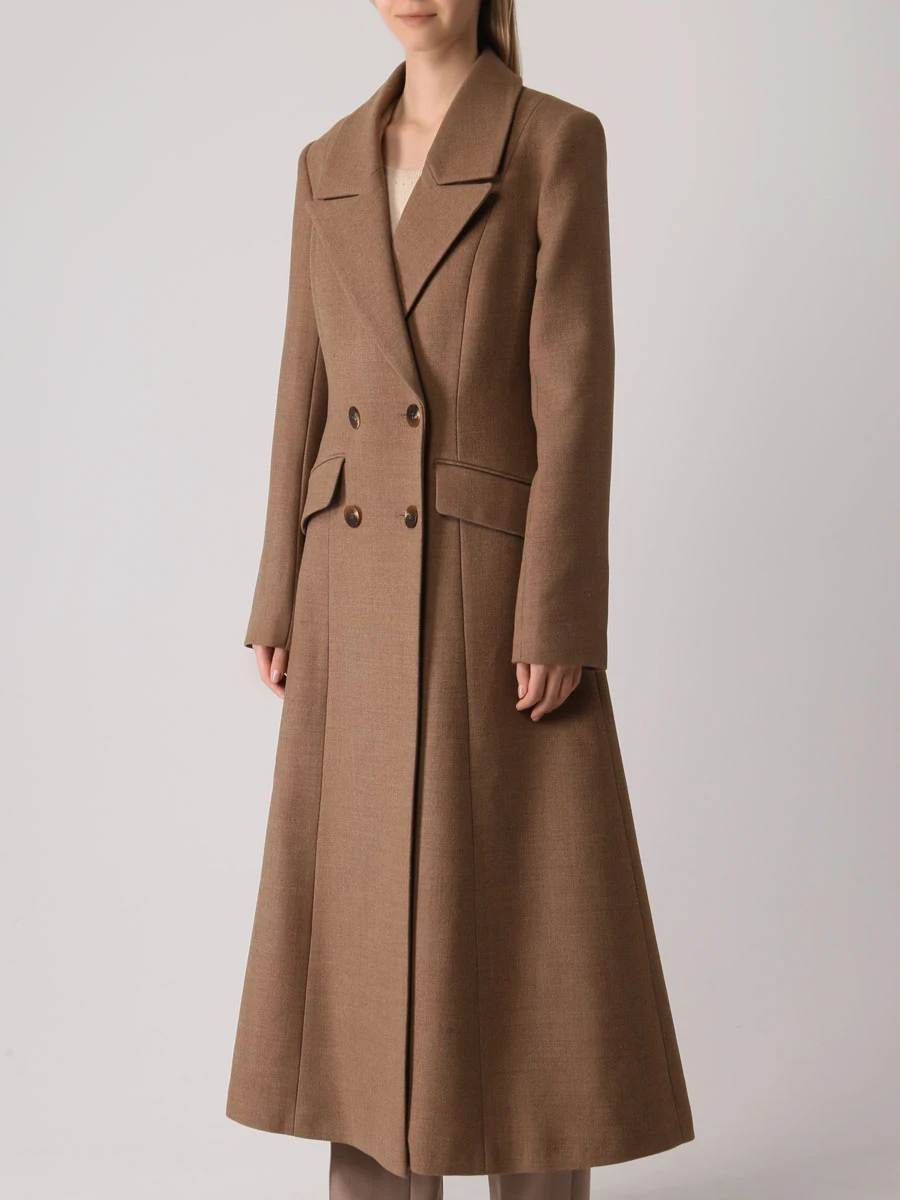 Пальто шерстяное