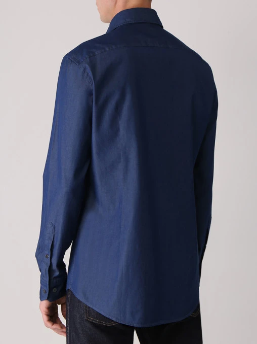 Рубашка Slim Fit хлопковая BOSS
