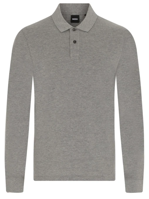 Поло хлопковое BOSS