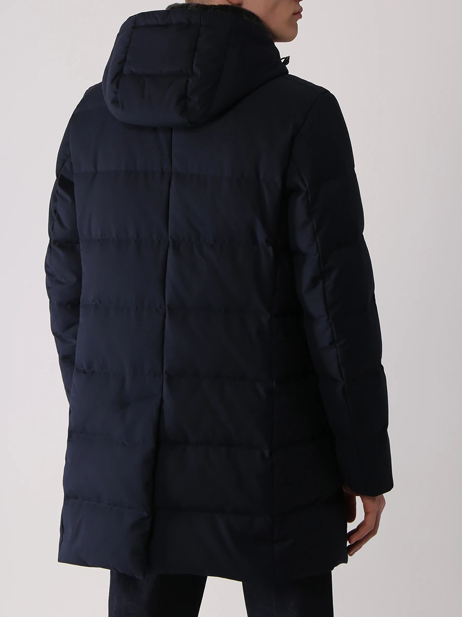 Пуховик стеганый