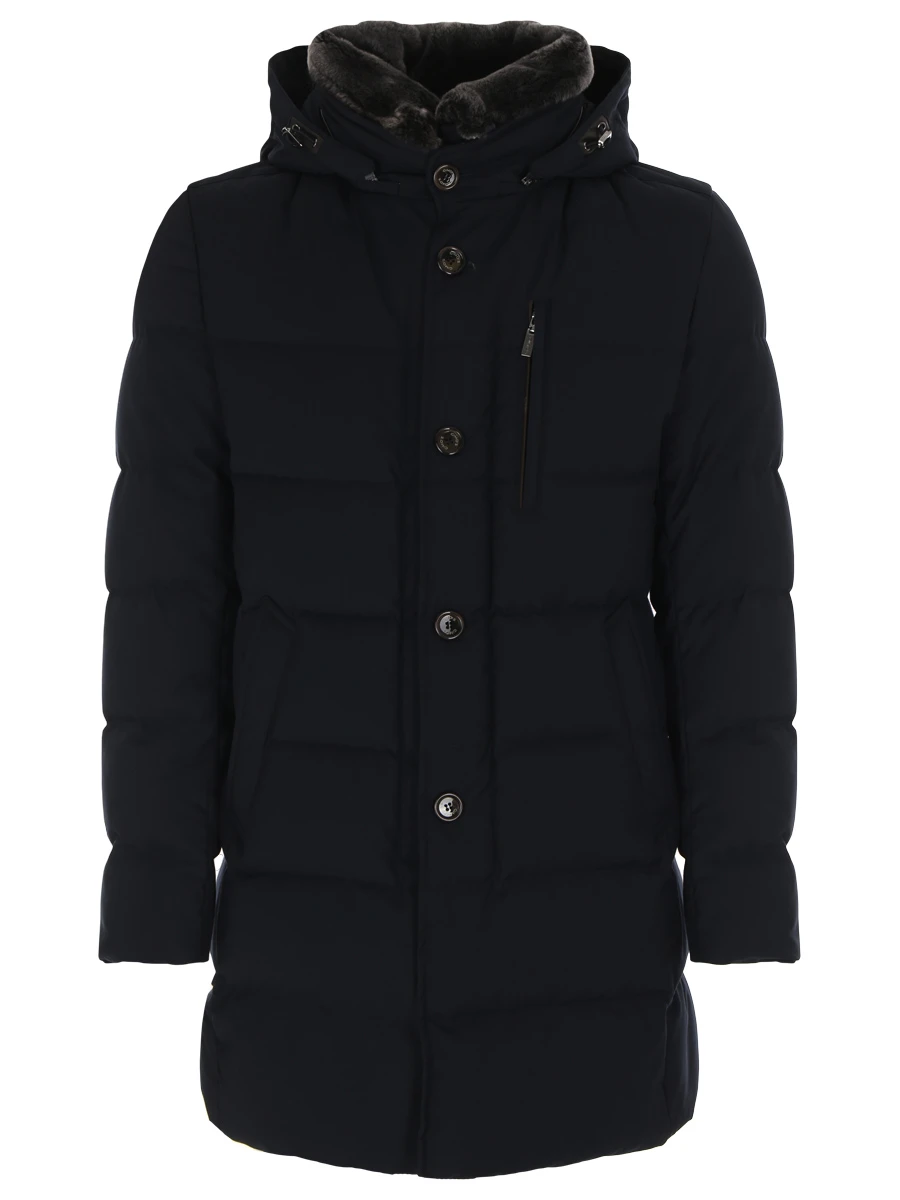 Пуховик стеганый