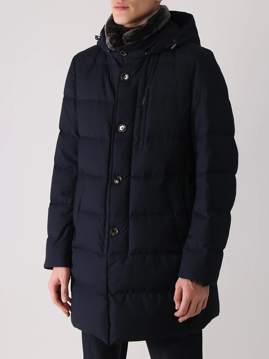 Пуховик стеганый