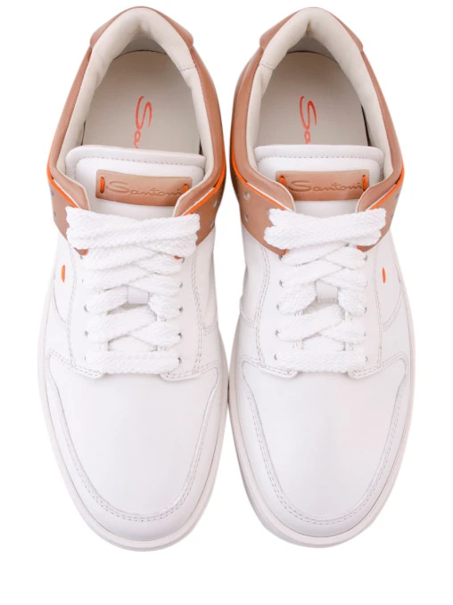 Кеды кожаные SANTONI