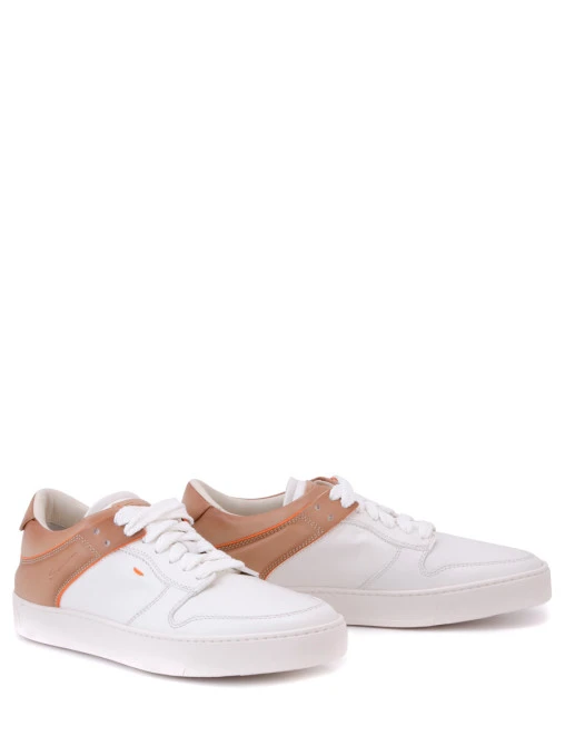 Кеды кожаные SANTONI