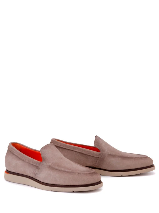 Лоферы замшевые SANTONI