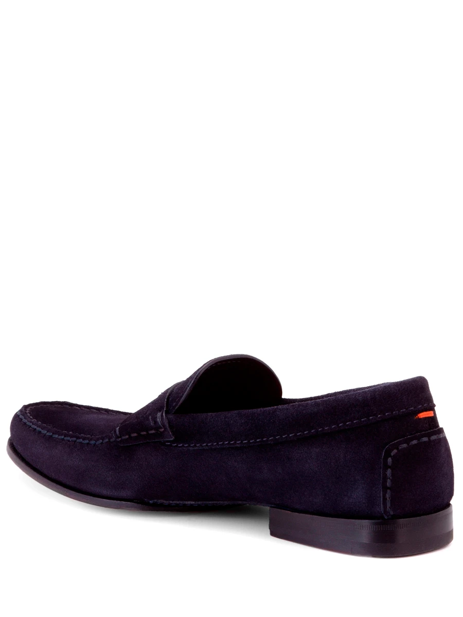 Лоферы замшевые