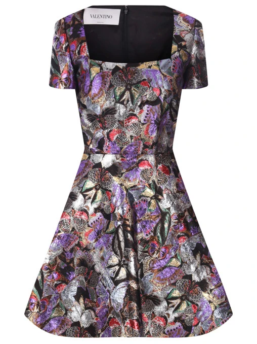 Платье с принтом VALENTINO