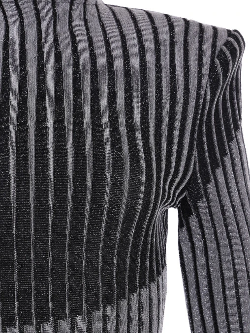 Платье из вискозы BALMAIN