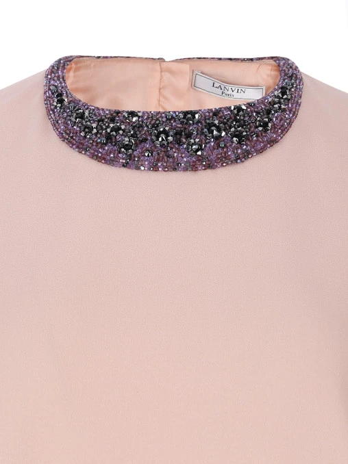 Платье шерстяное LANVIN