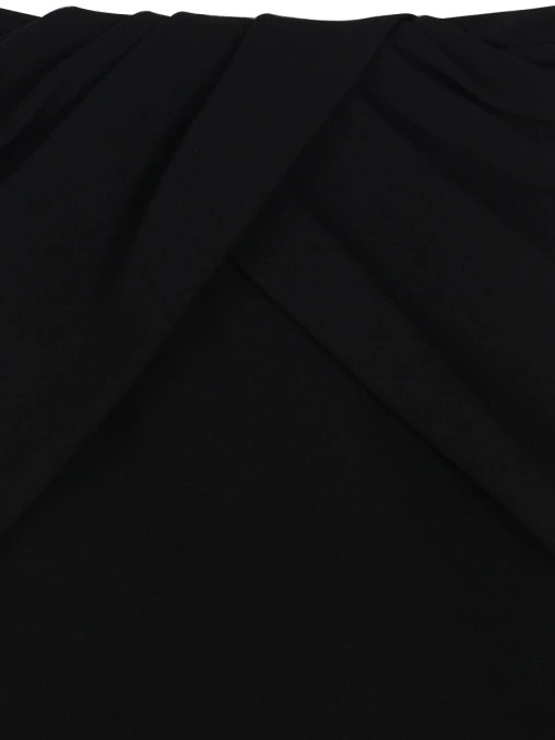 Юбка однотонная SAINT LAURENT