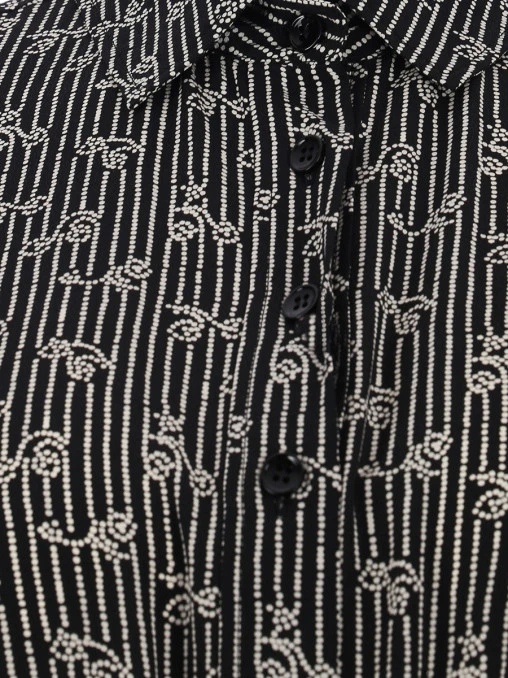 Блуза шелковая SAINT LAURENT