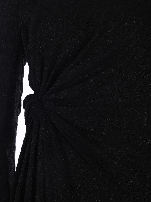 Платье из вискозы SAINT LAURENT