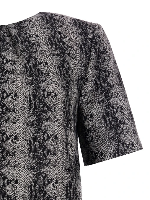 Платье шерстяное SAINT LAURENT