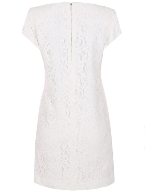 Платье кружевное SAINT LAURENT