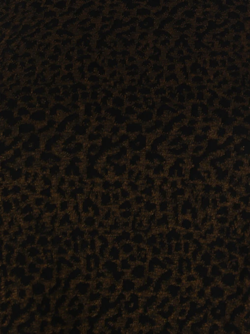 Платье с принтом SAINT LAURENT
