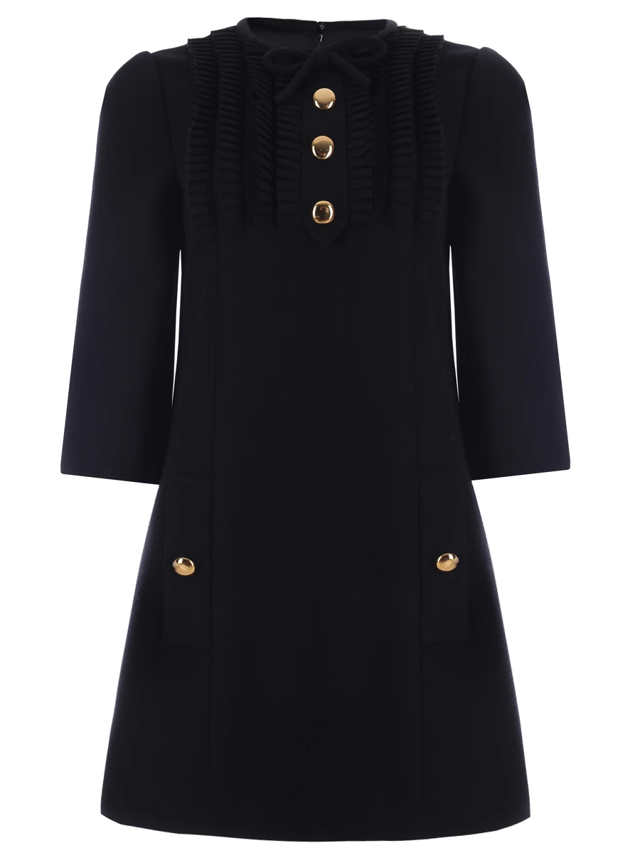 Платье однотонное