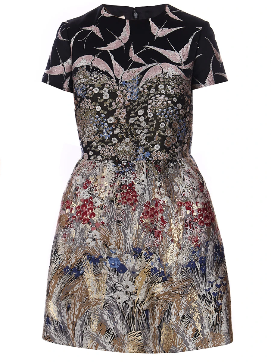 Платье с принтом