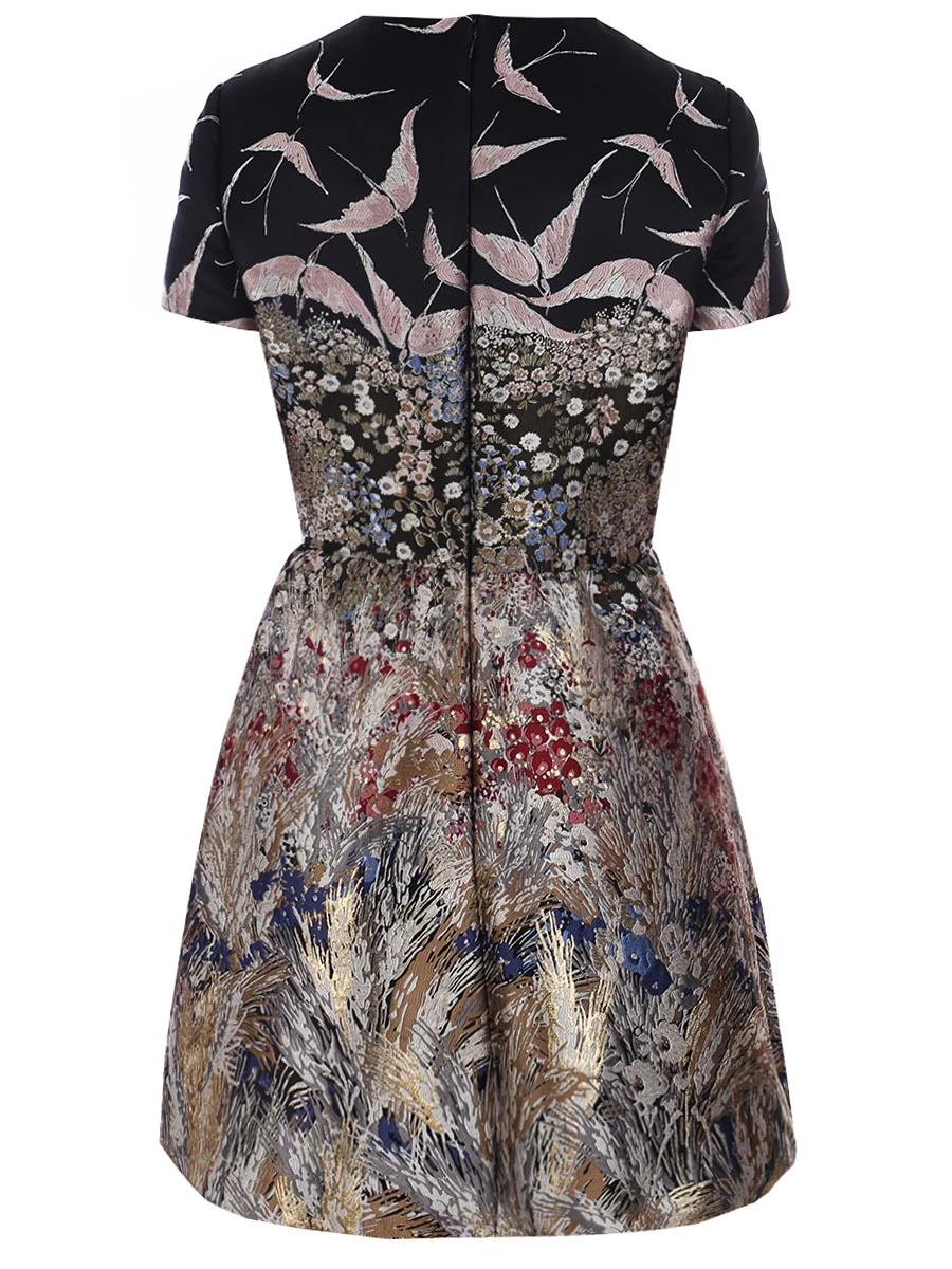 Платье с принтом