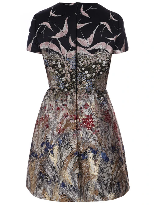 Платье с принтом VALENTINO PAP