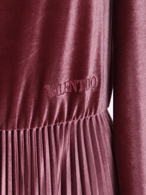 Платье бархатное VALENTINO PAP