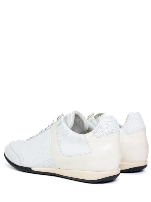 Кроссовки кожаные DIRK BIKKEMBERGS