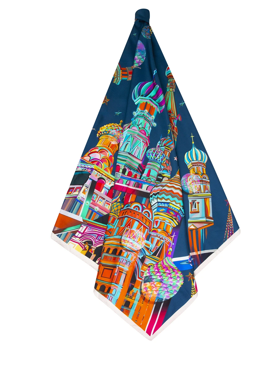 Платок шелковый Cosmos