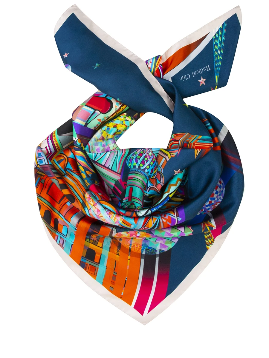 Платок шелковый Cosmos