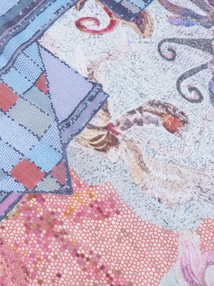 Платок  Mosaic с принтом