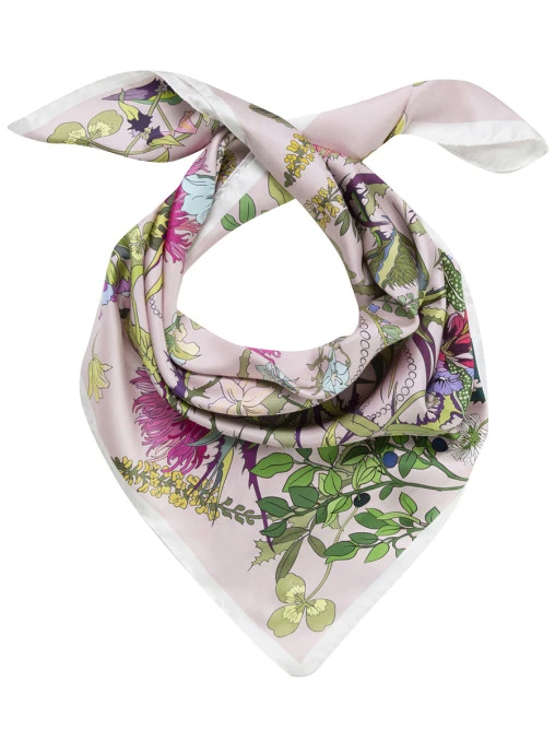 Платок шелковый Scottish rose RADICAL CHIC