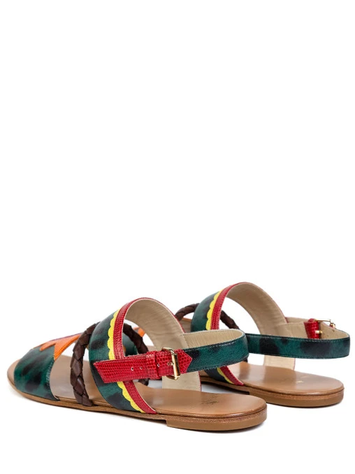 Сандалии кожаные ETRO