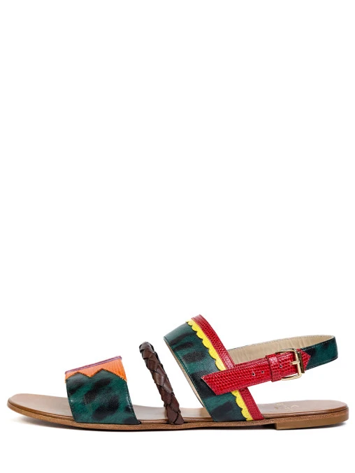 Сандалии кожаные ETRO