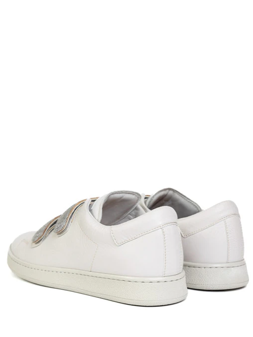 Кеды кожаные BRUNELLO CUCINELLI