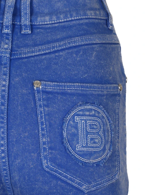 Джинсы хлопковые BALMAIN