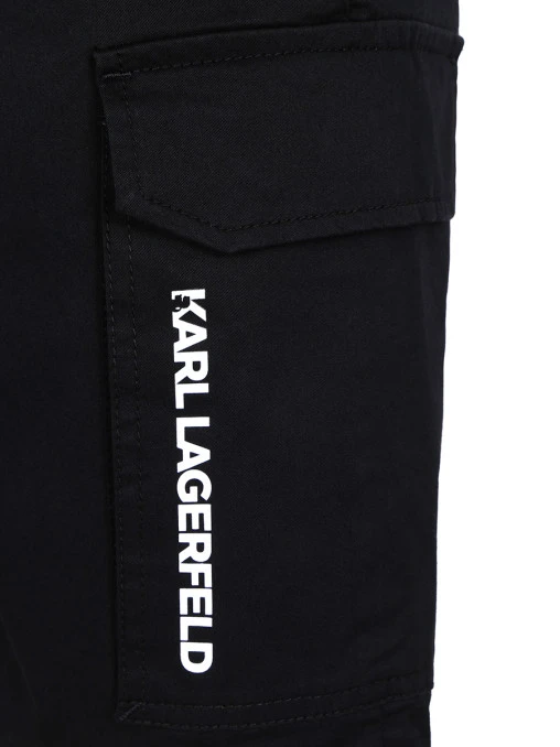 Шорты хлопковые KARL LAGERFELD