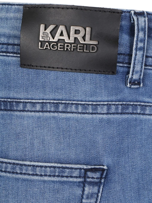 Джинсы хлопковые KARL LAGERFELD