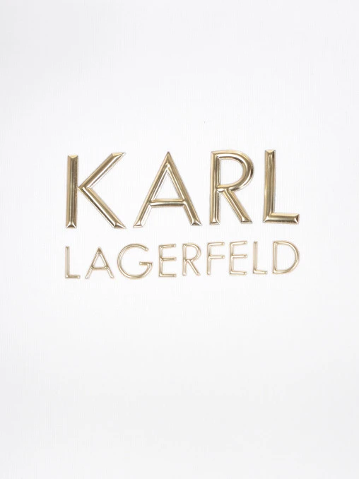 Худи хлопковое KARL LAGERFELD