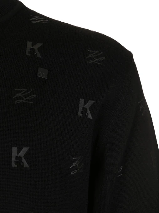 Джемпер шерстяной KARL LAGERFELD