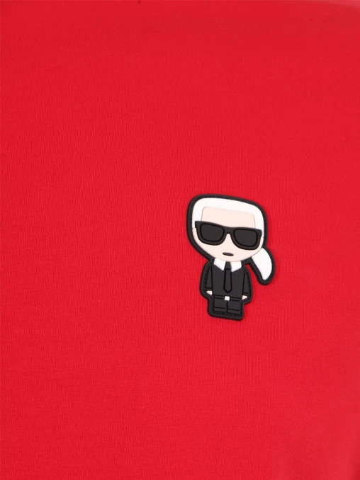 Футболка хлопковая KARL LAGERFELD