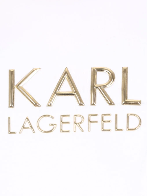 Футболка хлопковая KARL LAGERFELD