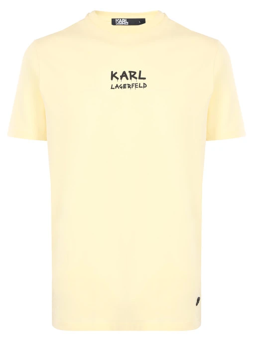 Футболка хлопковая KARL LAGERFELD