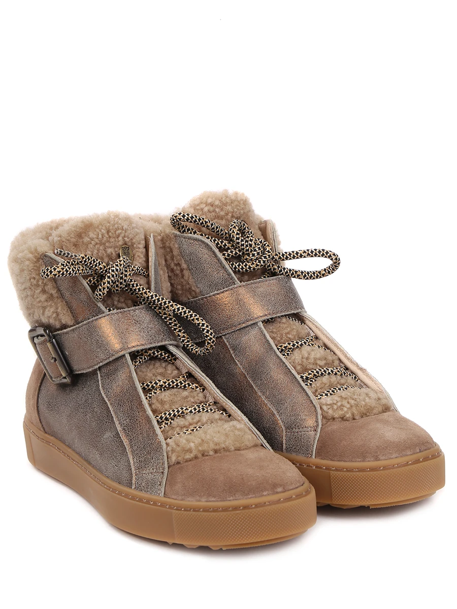 Ботинки комбинированные