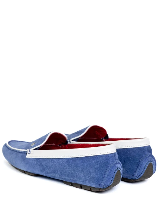 Мокасины замшевые ZILLI
