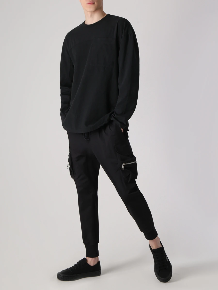 Лонгслив хлопковый