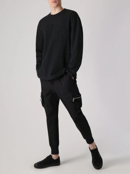 Лонгслив хлопковый ANDREA YA’AQOV