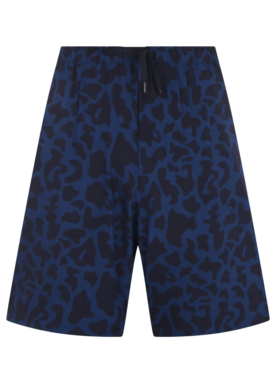 Шорты из модала с принтом