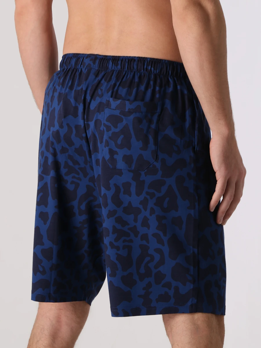 Шорты из модала с принтом