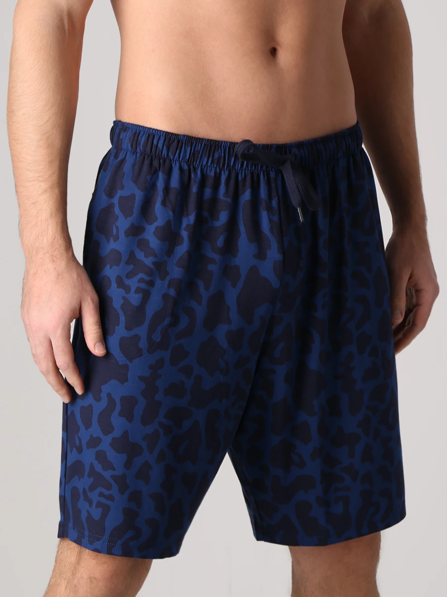 Шорты из модала с принтом